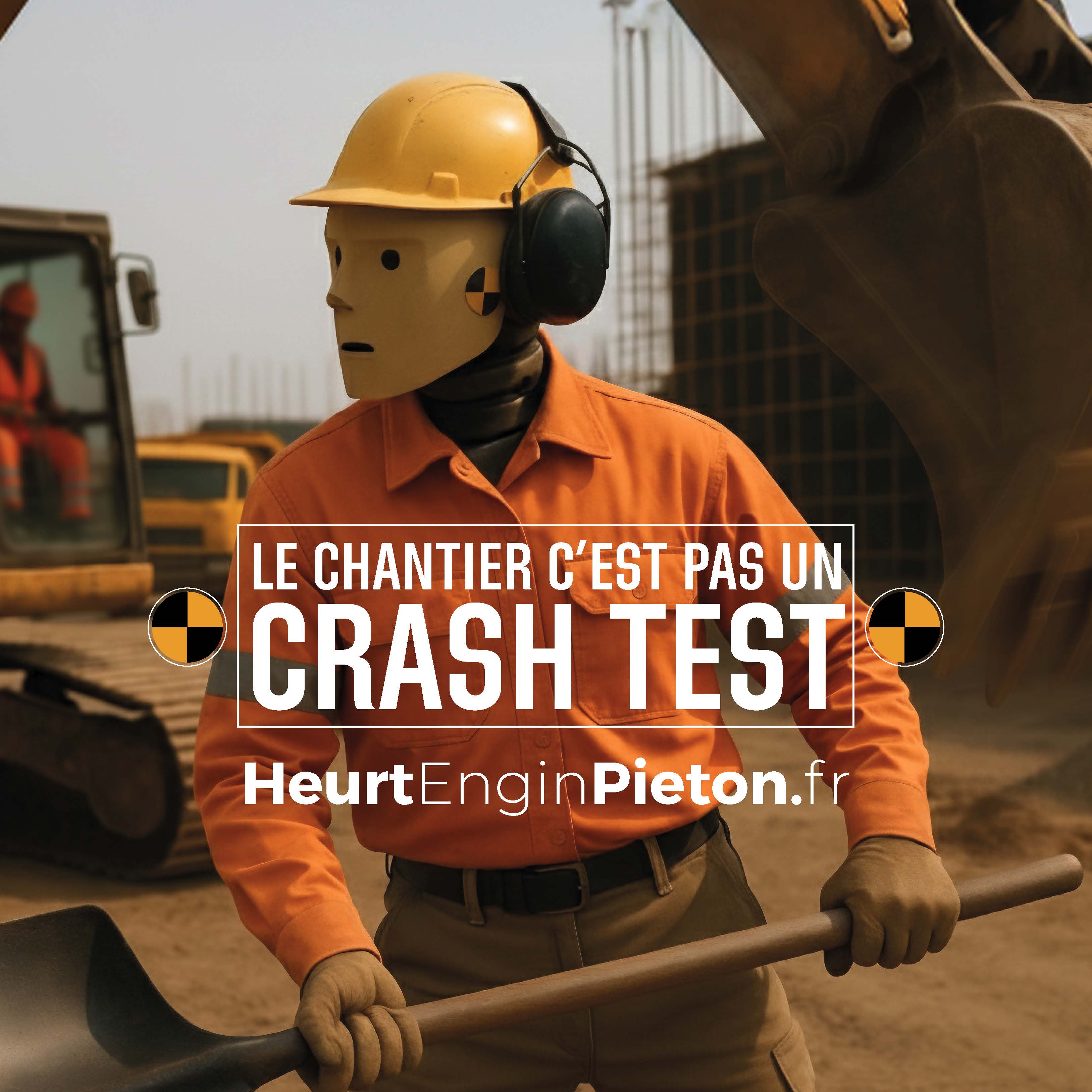 Nouvelle campagne nationale OPPBTP – Heurt engin-piéton